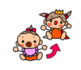 Orange chan..8 sticker #13052512