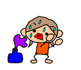 Orange chan..8 sticker #13052514