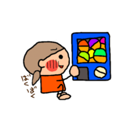 Orange chan..8 sticker #13052517