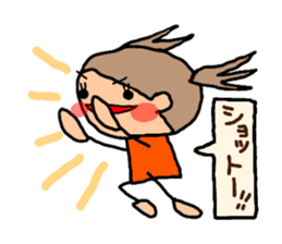 Orange chan..8 sticker #13052521