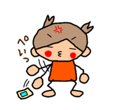 Orange chan..8 sticker #13052528