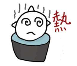 Triangle Aliens sticker #13053069