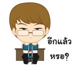 hard working. sticker #13053615