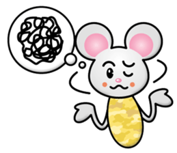 Naughty Mouse sticker #13054267