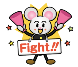 Naughty Mouse sticker #13054273