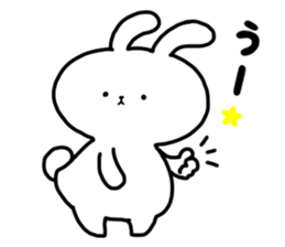 Sticker of Cry of the rabbit sticker #13054304