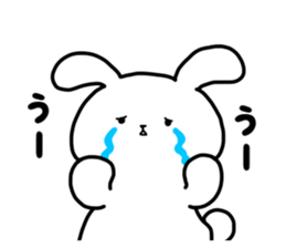 Sticker of Cry of the rabbit sticker #13054310