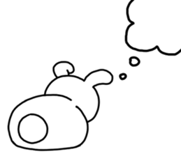 Sticker of Cry of the rabbit sticker #13054312