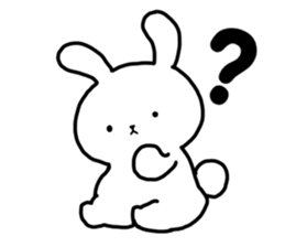 Sticker of Cry of the rabbit sticker #13054314