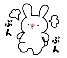 Sticker of Cry of the rabbit sticker #13054317