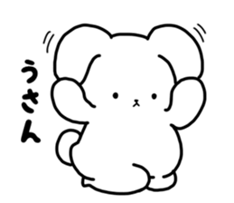 Sticker of Cry of the rabbit sticker #13054323