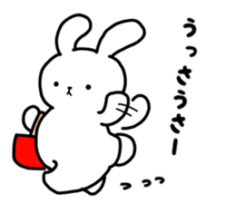 Sticker of Cry of the rabbit sticker #13054326