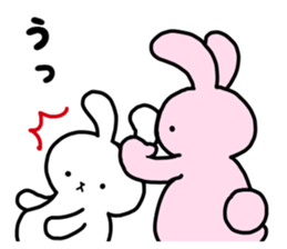 Sticker of Cry of the rabbit sticker #13054329