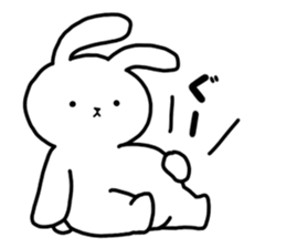 Sticker of Cry of the rabbit sticker #13054338