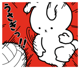 Sticker of Cry of the rabbit sticker #13054341