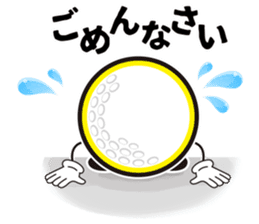 Golf Kids official Kids kun sticker sticker #13054427