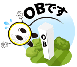 Golf Kids official Kids kun sticker sticker #13054441