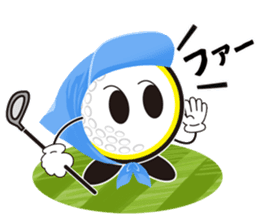 Golf Kids official Kids kun sticker sticker #13054442