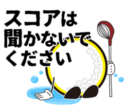 Golf Kids official Kids kun sticker sticker #13054445