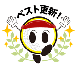 Golf Kids official Kids kun sticker sticker #13054446