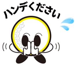 Golf Kids official Kids kun sticker sticker #13054451