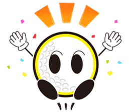 Golf Kids official Kids kun sticker sticker #13054459