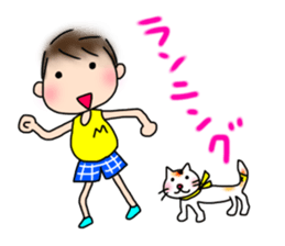 exercise&diet sticker #13054743