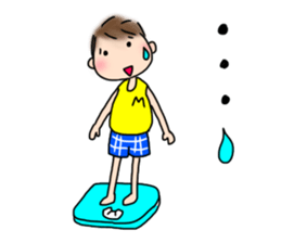 exercise&diet sticker #13054752