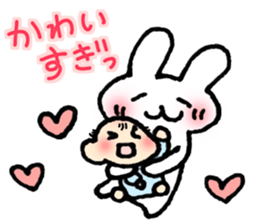 Easy to use in the child care! sticker #13055098