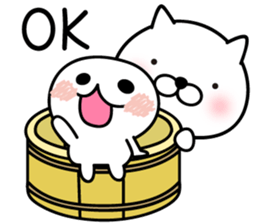 White Ball Cats 6nd. sticker #13055183