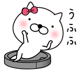 White Ball Cats 6nd. sticker #13055198