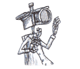 Camera head sticker #13055295