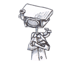 Camera head sticker #13055298