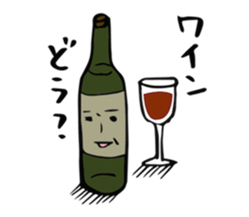 Salaryman of drunk sticker #13055423