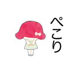 Emily in Big letters sticker #13056544