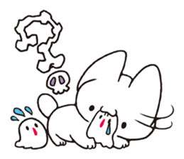 Halloween party of Invective Mr. kitten. sticker #13057035