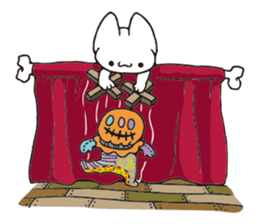 Halloween party of Invective Mr. kitten. sticker #13057063