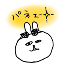 rabbit and bear life new sticker #13057242