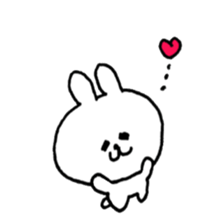 rabbit and bear life new sticker #13057265