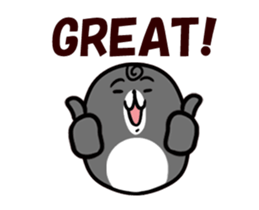 Shiruki The Round Seal animated sticker #13057501