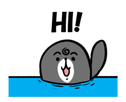 Shiruki The Round Seal animated sticker #13057503