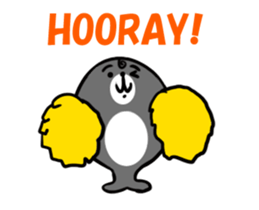 Shiruki The Round Seal animated sticker #13057504