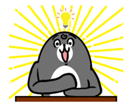 Shiruki The Round Seal animated sticker #13057507