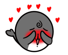 Shiruki The Round Seal animated sticker #13057513