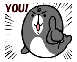 Shiruki The Round Seal animated sticker #13057517