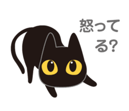 Go even today is the black cat sticker #13057884