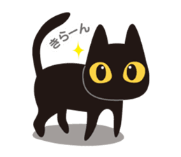 Go even today is the black cat sticker #13057917