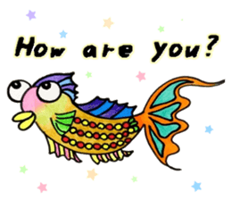 Fish and Friends -3- sticker #13057919