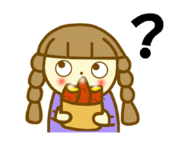 Autumn Azuki chan sticker #13058288