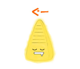 Tempura of Bamboo shoot "TAKE-NON" sticker #13058346